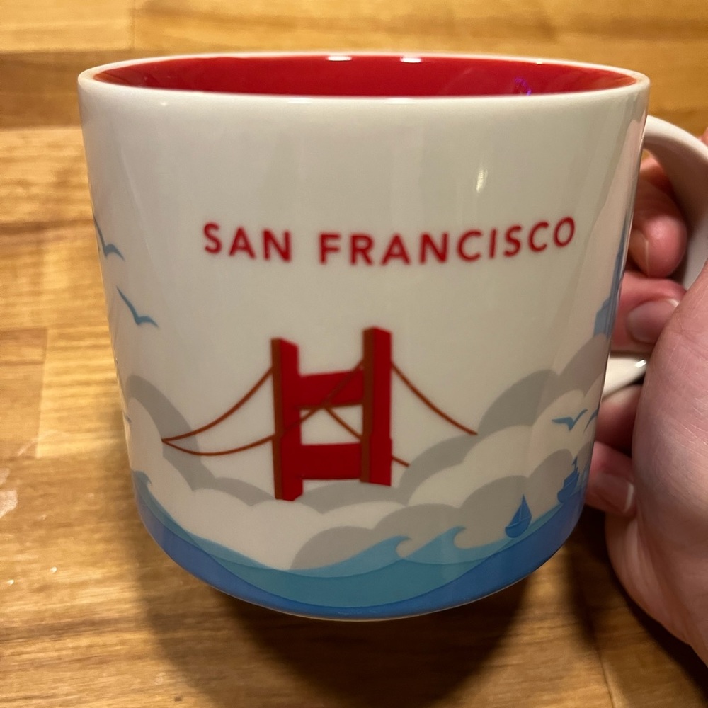 San Francisco Starbucks city mug. You are here collection.